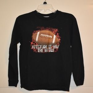 Boys long sleeve football shirt